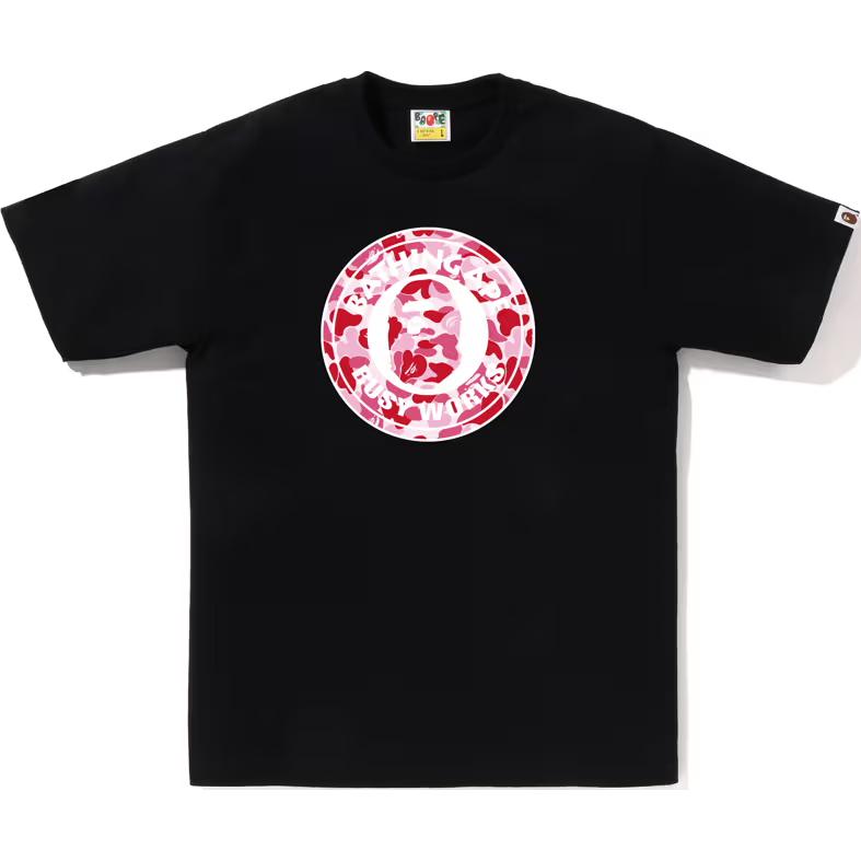 

Футболка с камуфляжным принтом A BATHING APE, черный