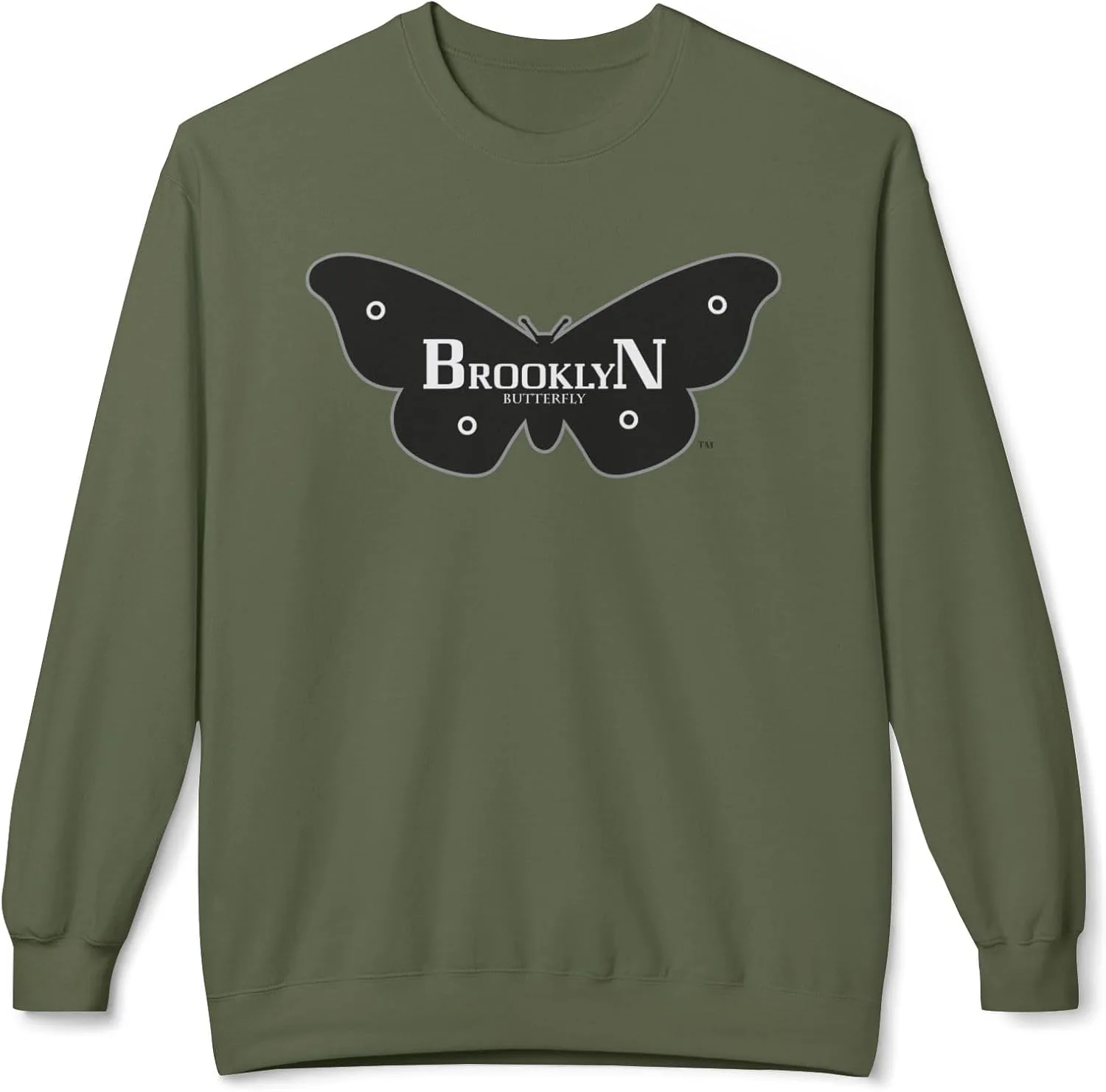 

Бруклин Баттерфлай: унисекс-толстовка Midweight Softstyle Fleece