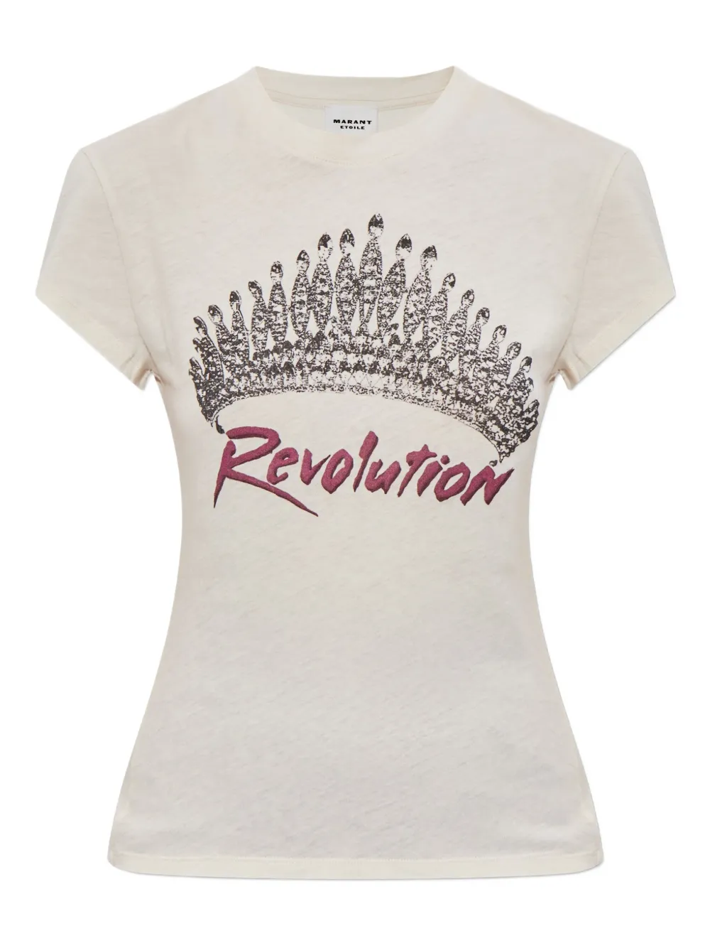 

Футболка с принтом Marant Étoile, нейтральный