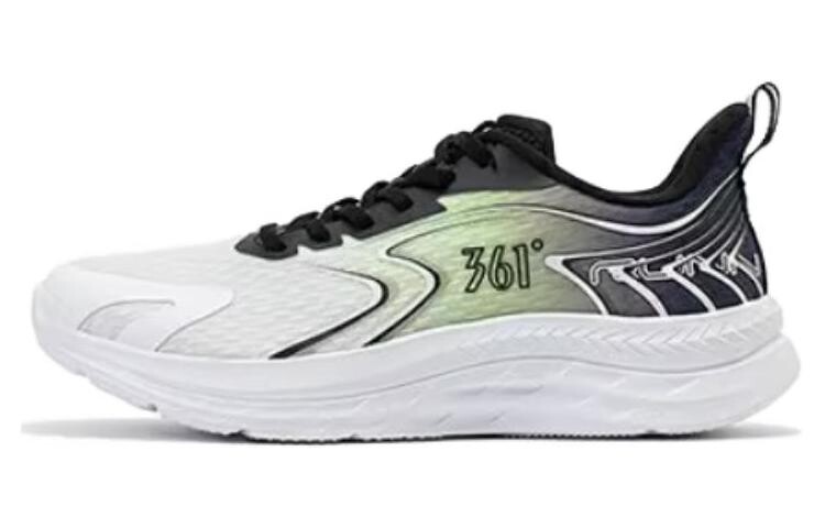 

Кроссовки мужские низкие белый/черный 361°