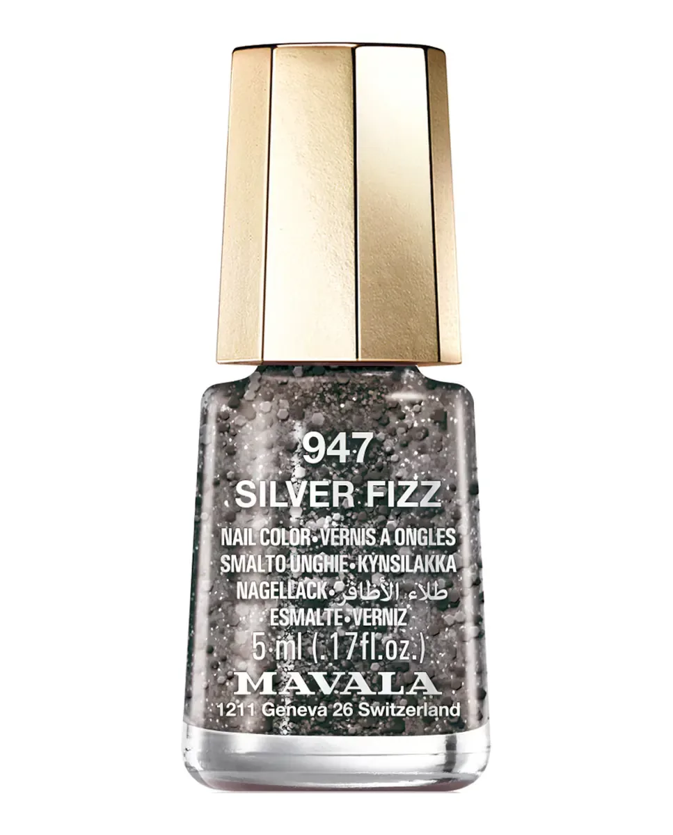 Лак для ногтей Pretty Fizz 947 Color Mavala, Silver Fizz 947
