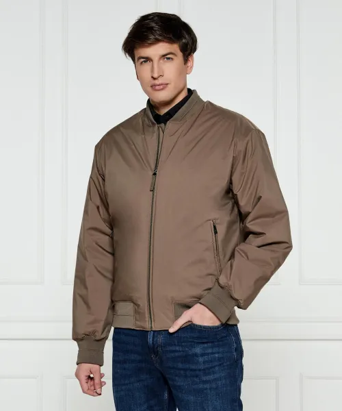 

Бомбер Regular fit Calvin Klein, коричневый