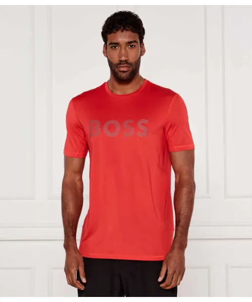 

Футболка Active Tee Slim fit Boss Green, красный