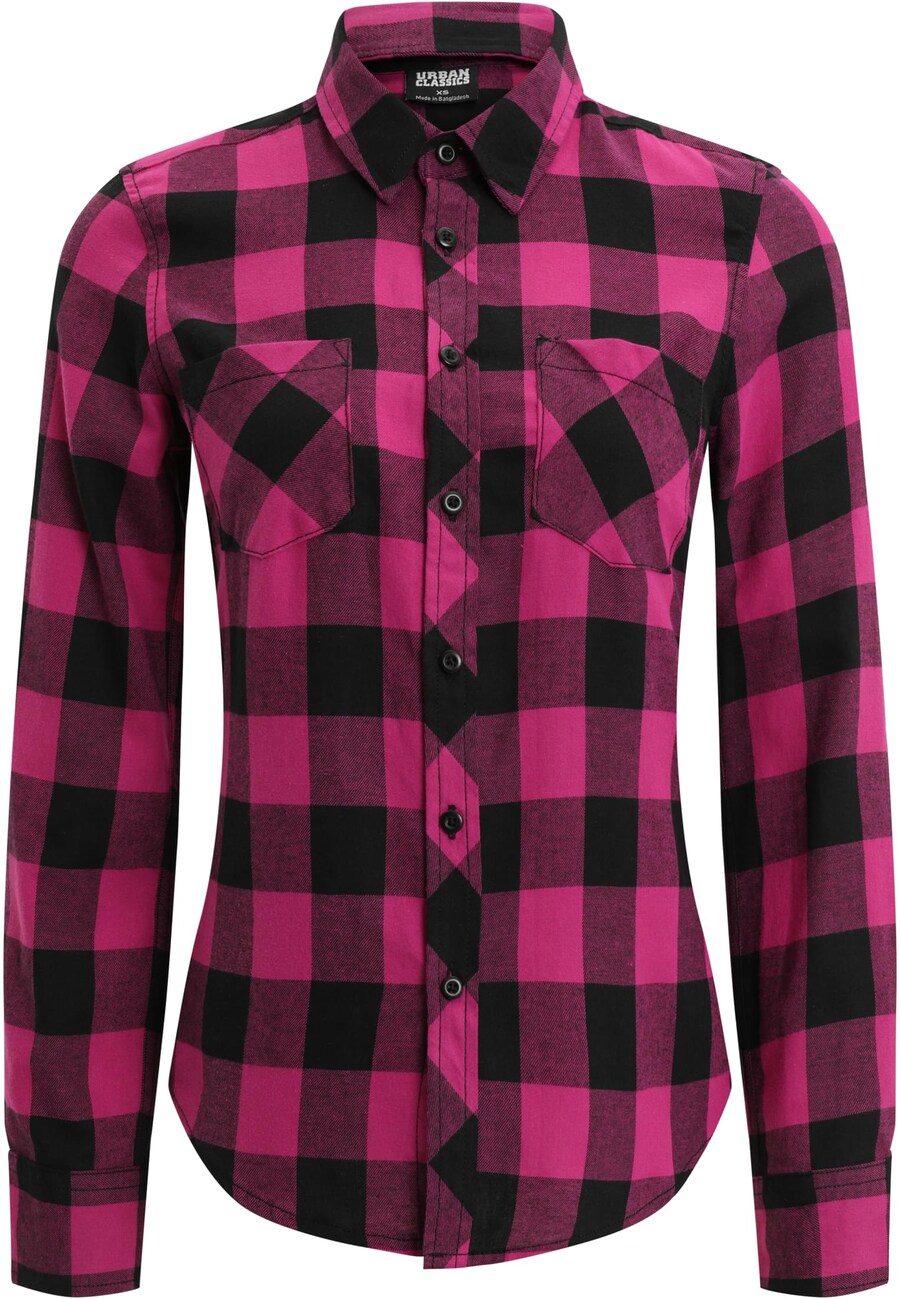 

Блузка Urban Classics, цвет Pink/Black