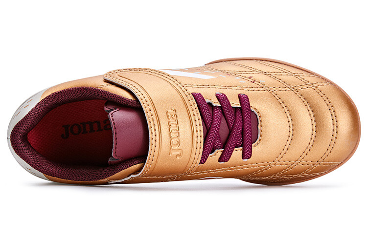 Детские футбольные бутсы Kids Low-top Gold/Brown Joma, золотой — фото 4