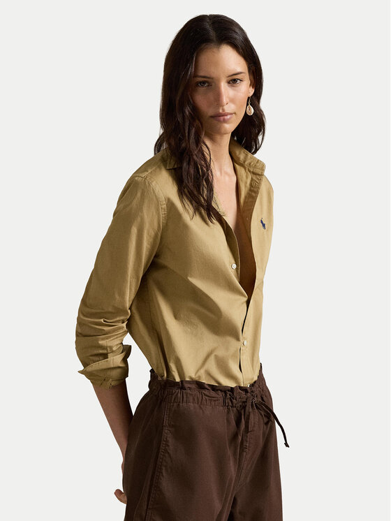 

Рубашка classic fit 211A92177012 Polo Ralph Lauren, бежевый