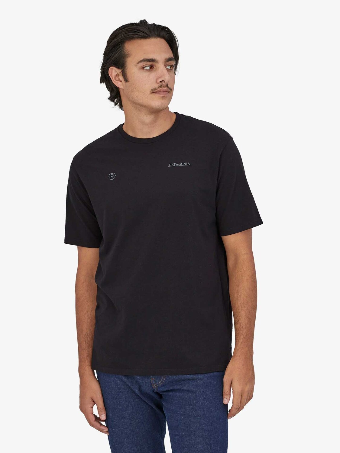 

Футболка Patagonia Ms Forge Mark Responsibili, черный