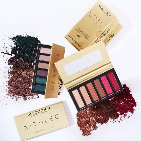 

Палетка теней #BLENDKITULCA Makeup Revolution, Kitulec, разноцветный