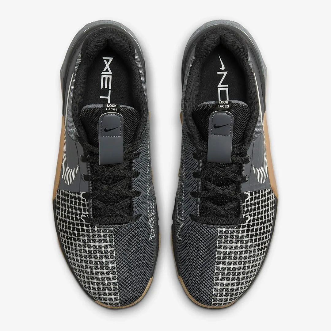 Кроссовки Nike Metcon 7 унисекс, черный/коричневый/серый — фото 4