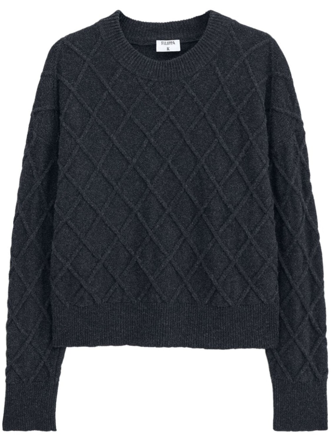 

Filippa K джемпер фактурной вязки, серый