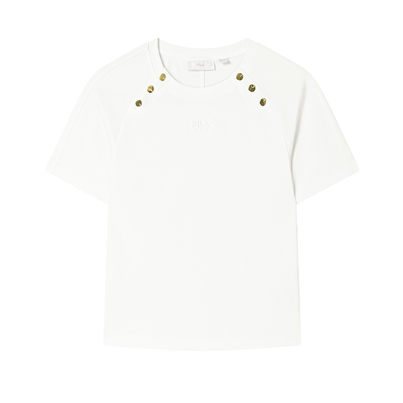 

FILA Футболка с рукавом реглан Women's Cloud White