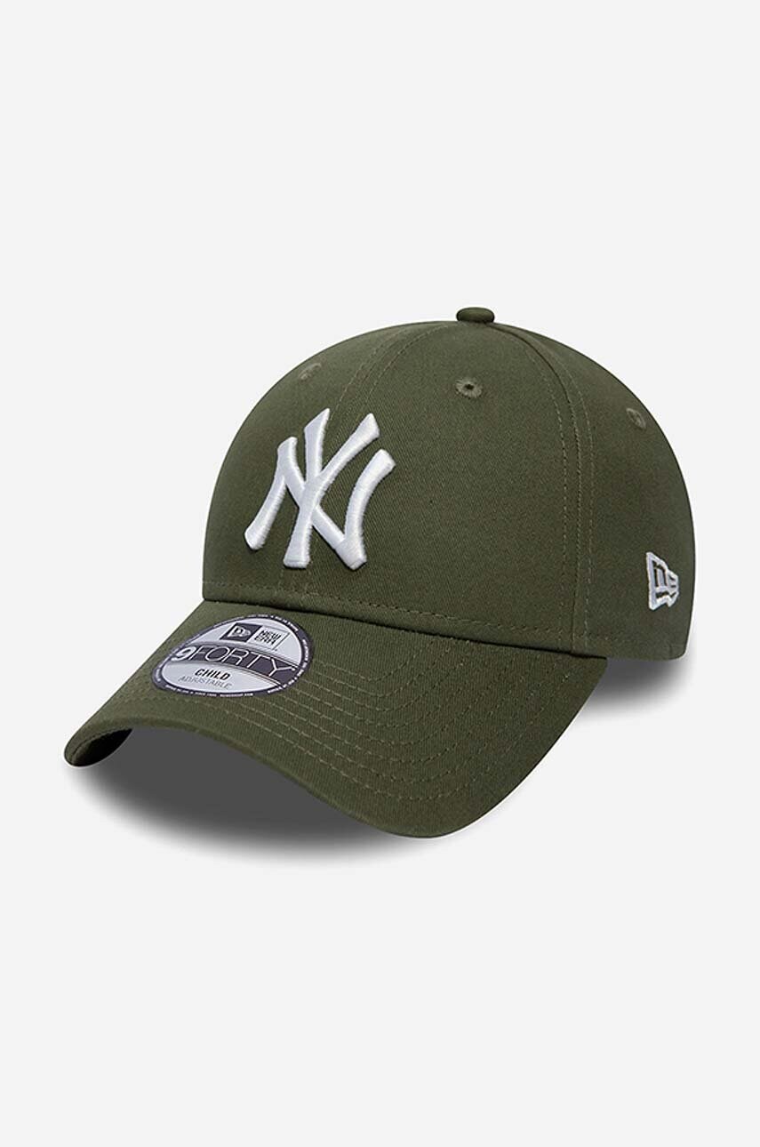 

Бейсболка из хлопка New Era, зеленый