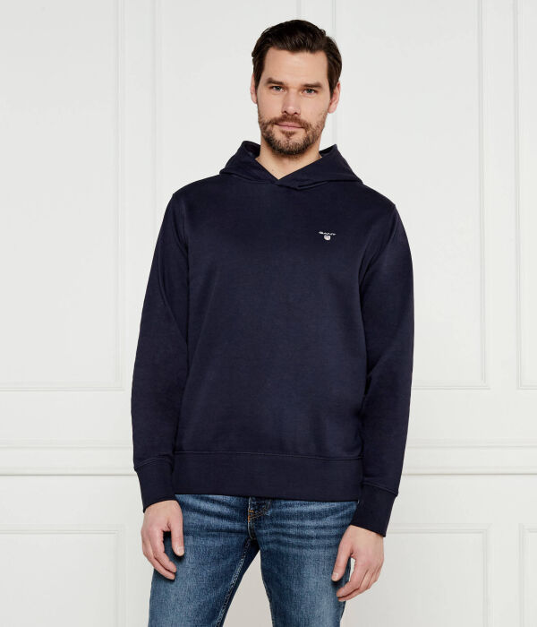 

Толстовка мужская Gant Shield с капюшоном, синий