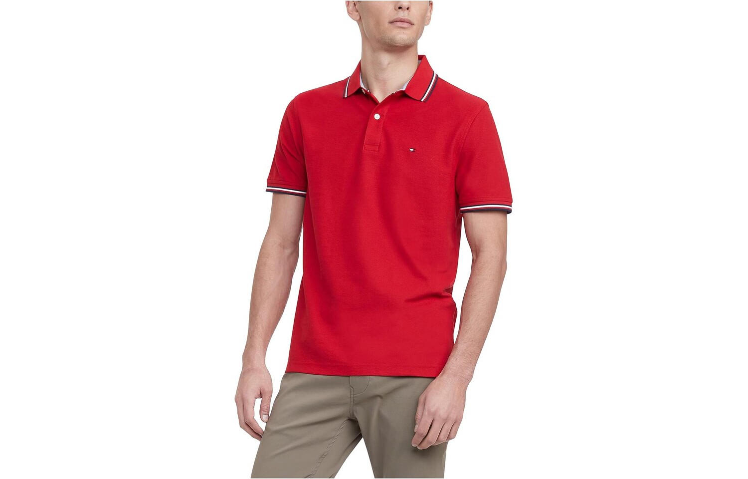 

Футболка мужская красная Tommy Hilfiger, красный