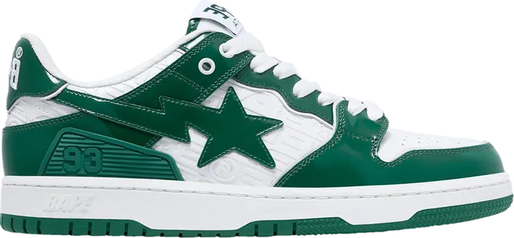 Кроссовки Wmns Sk8 Sta #5 'Luxury Sport Monogram - Green', зеленый