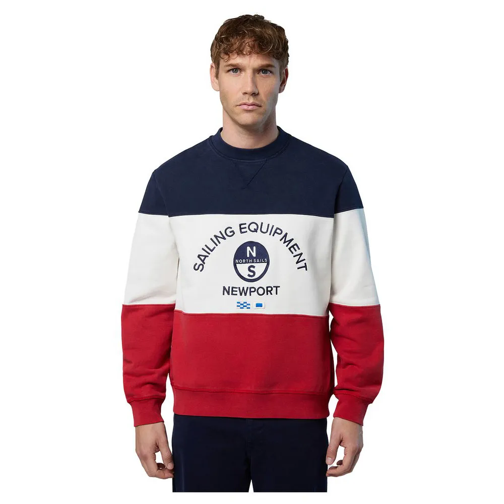 

Толстовка North Sails Print Crew, разноцветный
