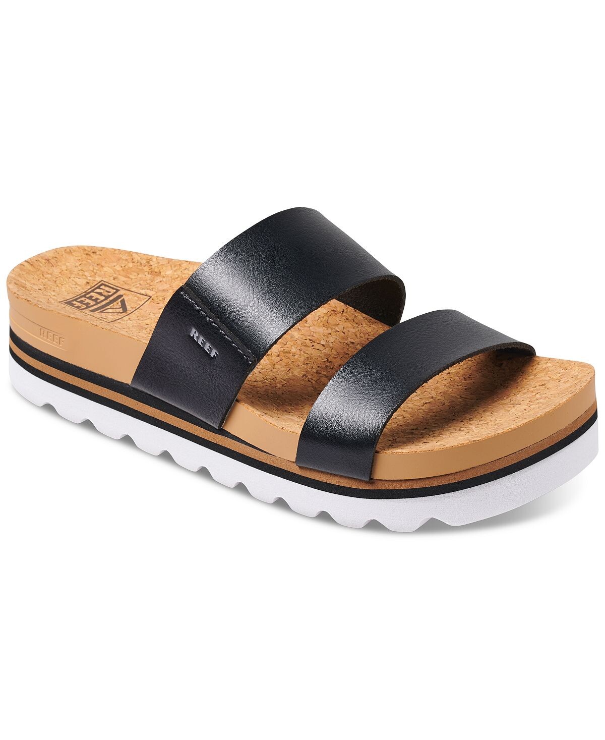 

Женские шлепанцы на платформе без шнуровки Cushion Vista Hi REEF, черный