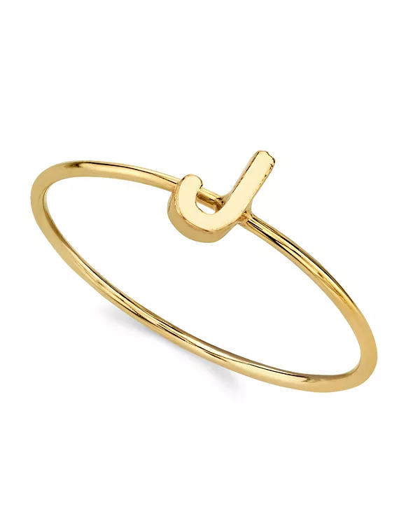 

Кольцо с инициалами из 14-каратного золота 2028, j