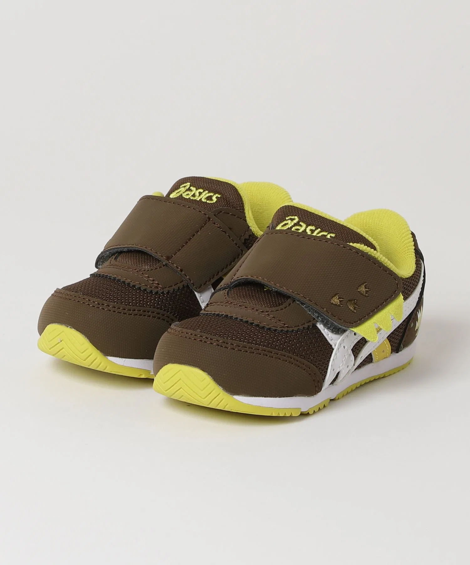 Детские кроссовки ASICS IDAHO BABY KT-ES для малышей оливковые