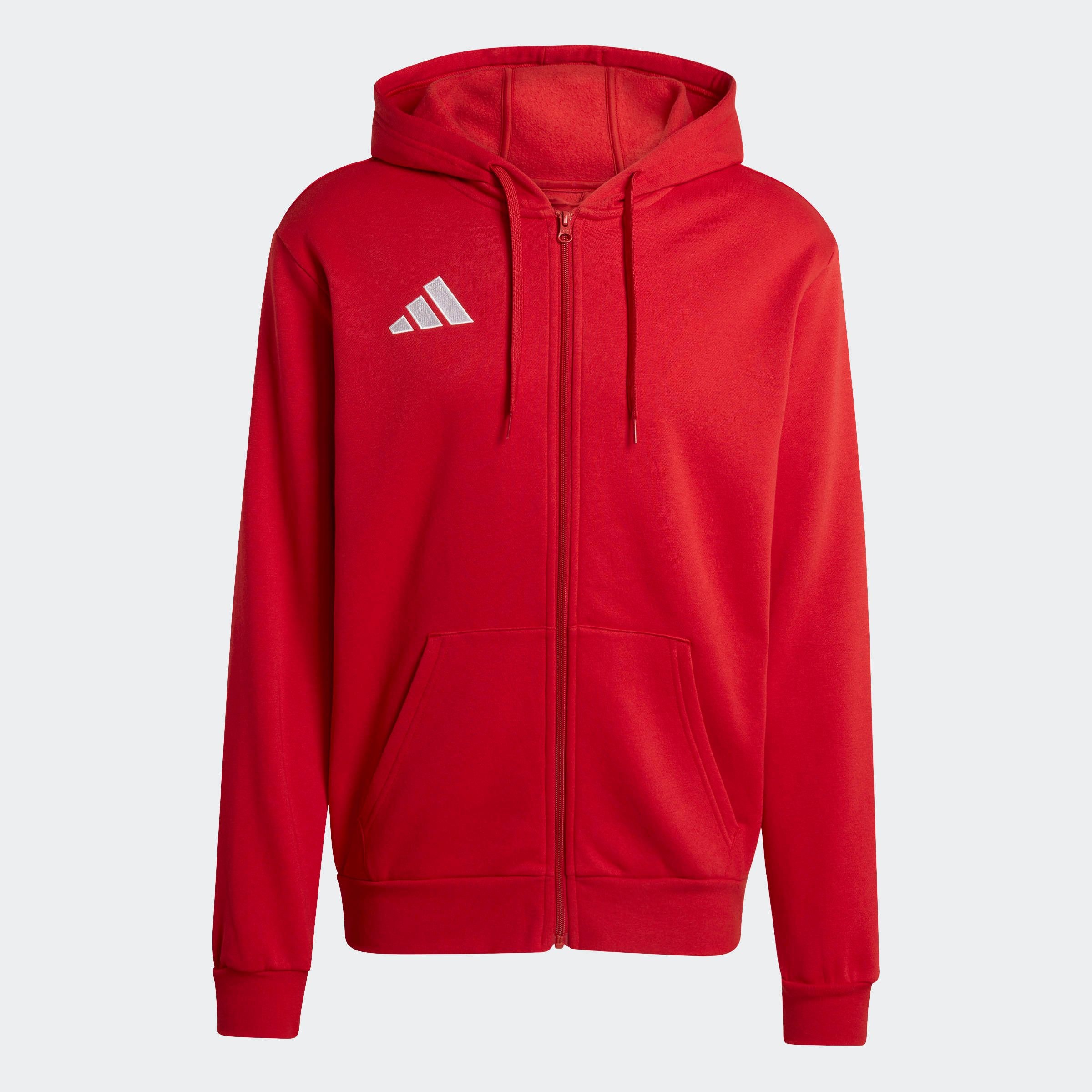 Adidas Performance Спортивный худи на молнии 'ENT26' в цвете Blood Red — фото 2