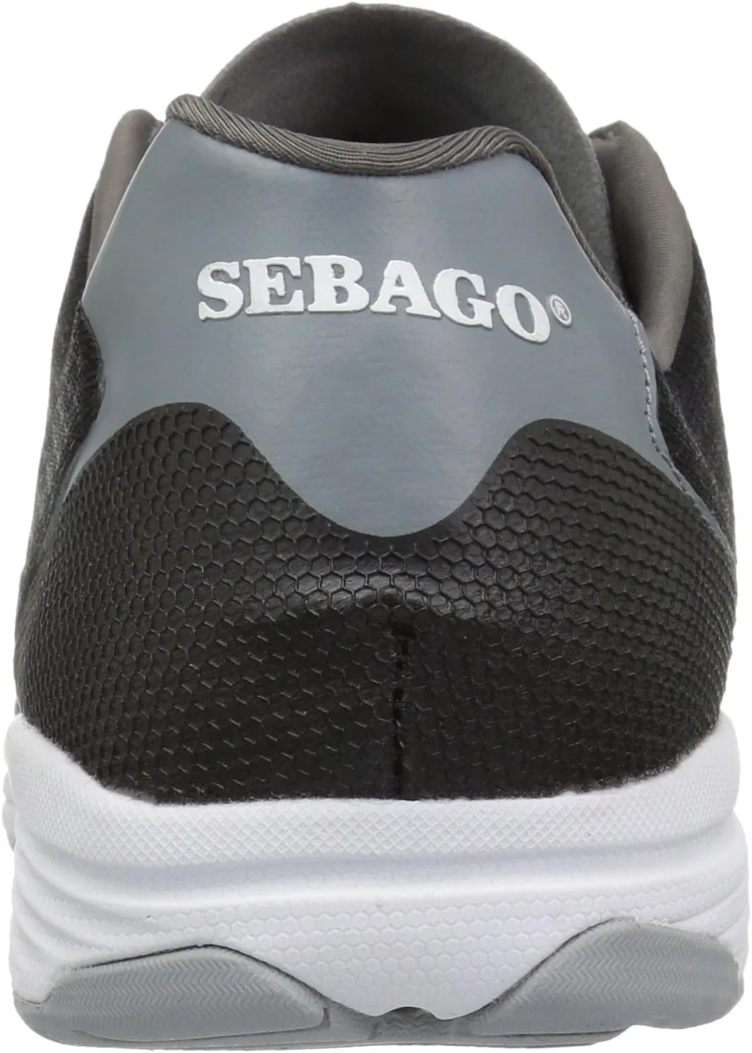 Мужские лодочные туфли Sebago Cyphon Sea Sport, Black Grey Fabric — фото 3