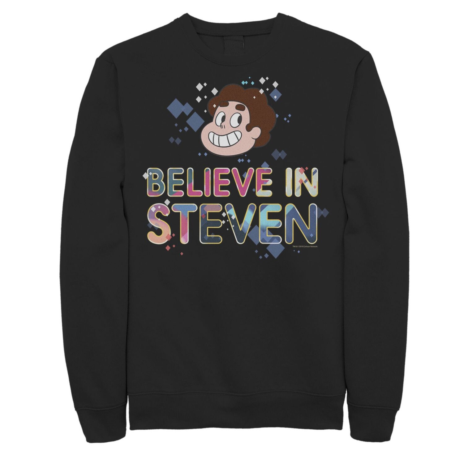 

Мужская толстовка Cartoon Network Steven Universe Believe In Gems Licensed Character