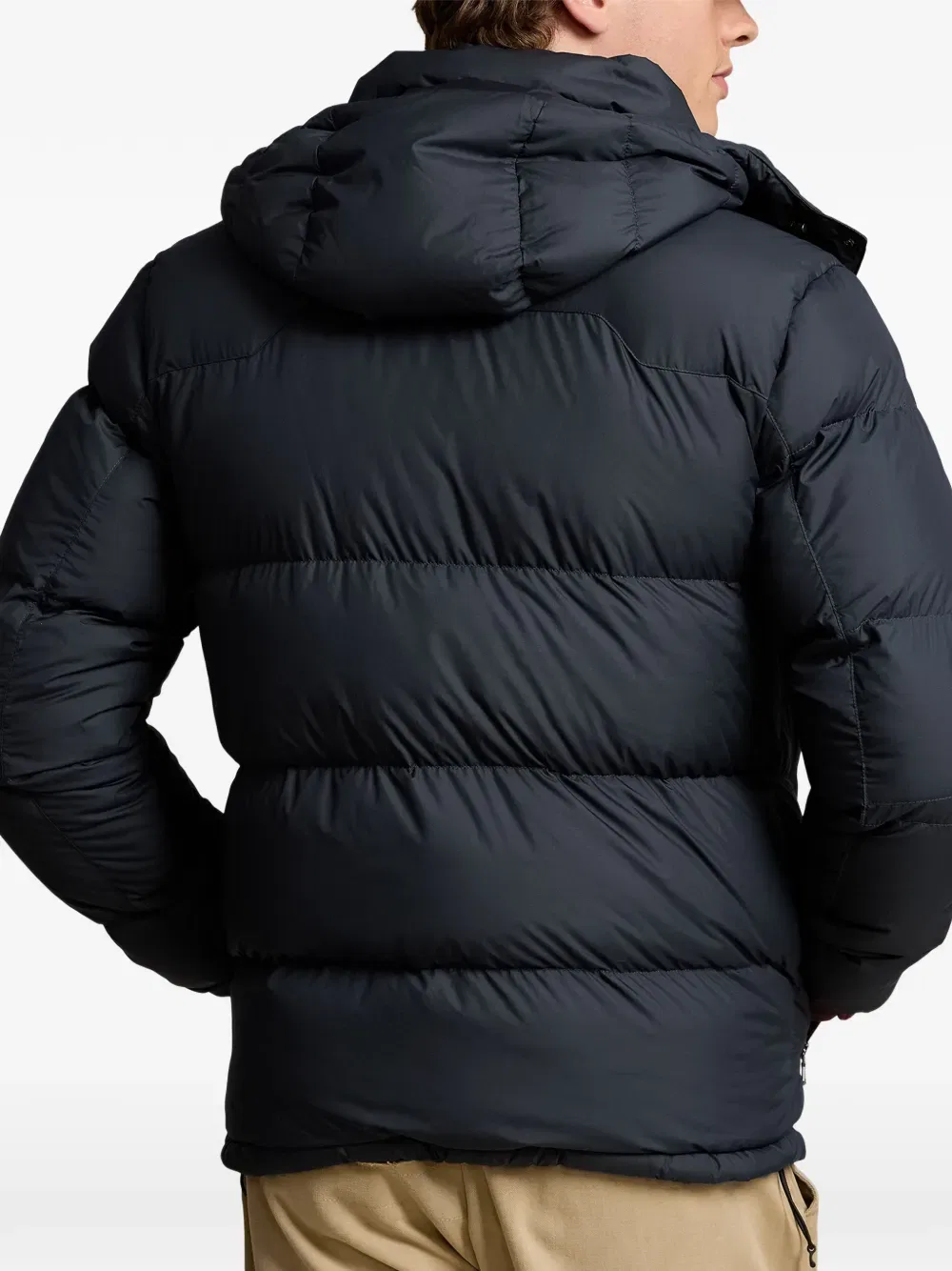 Стеганая куртка с капюшоном Polo Ralph Lauren, синий — фото 4