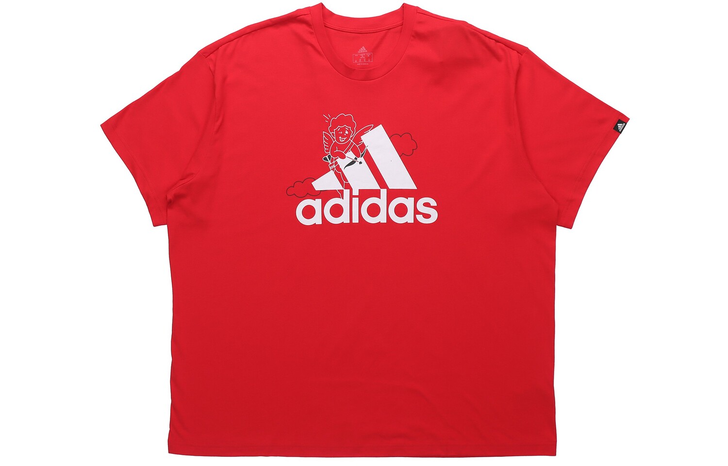 

Футболка дневная унисекс алая Adidas, цвет Scarlet