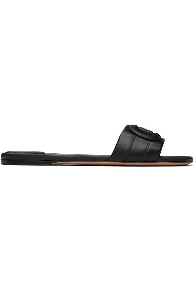 Сандалии Gancini Ferragamo, черный