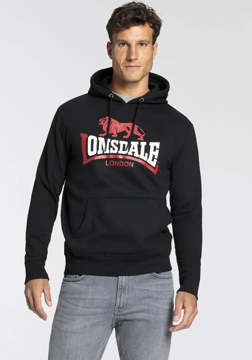 

Толстовка Lonsdale с капюшоном "GULLADUFF", белый