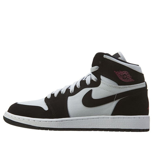 

Кроссовки 1 retro high 'pure platinum black pink' Air Jordan, мультиколор