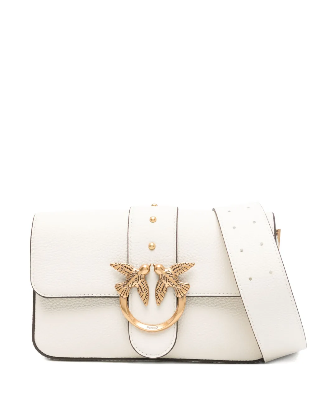 

Сумка на плечо с декором Love Birds Pinko, нейтральный