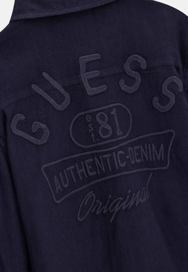 Рубашка Guess, Dunkelblau — фото 3
