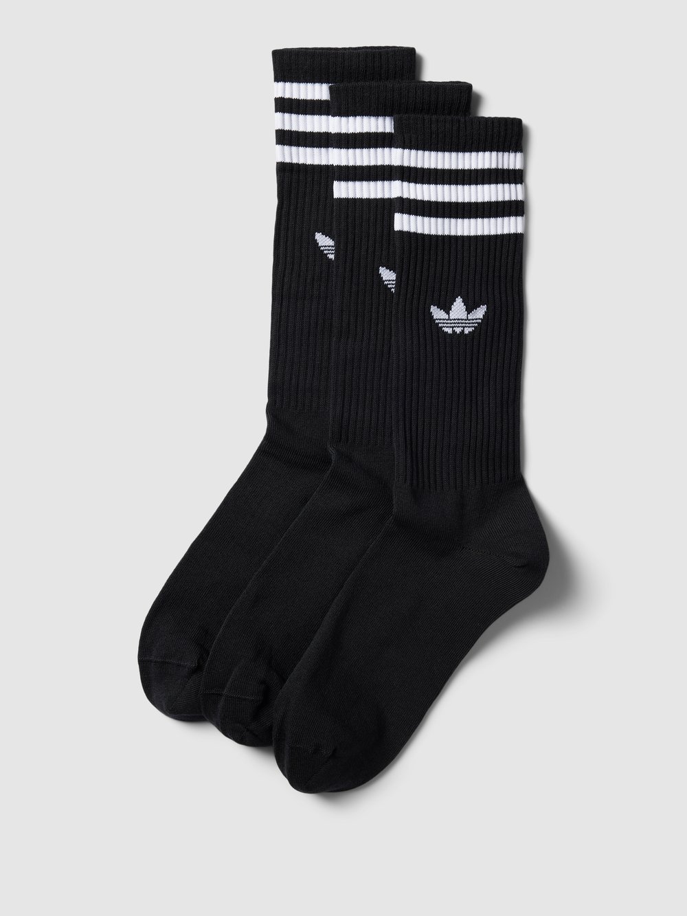 

Носки с этикеткой в ​​упаковке по 3 шт adidas Originals, черный