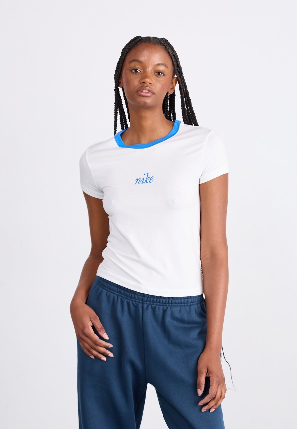 

Футболка с принтом Nike, белый
