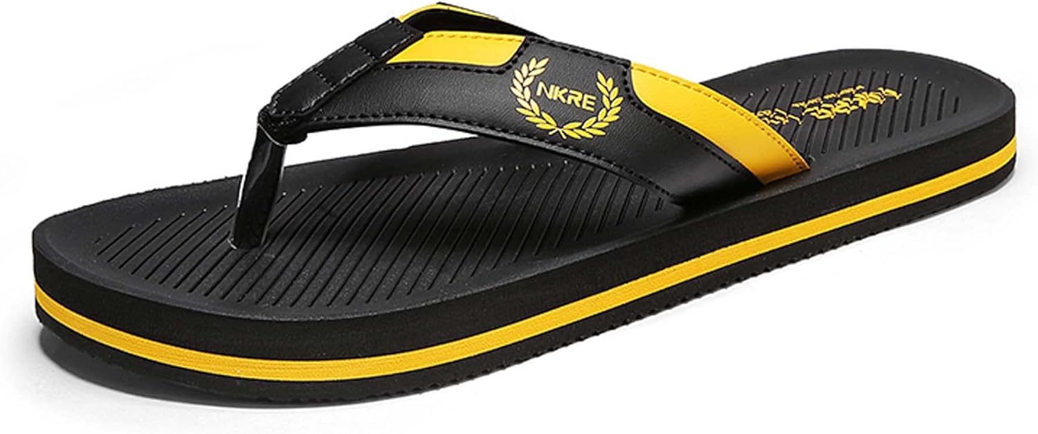 

Мужские летние шлепанцы пляжные тапочки дышащие удобные мягкие противоскользящие износостойкие легкие модные повседневные Generic, черный