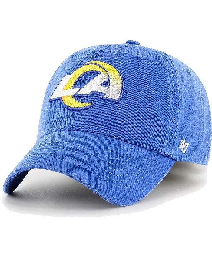 

Мужская приталенная шляпа с логотипом Royal Los Angeles Rams Franchise '47 Brand, синий