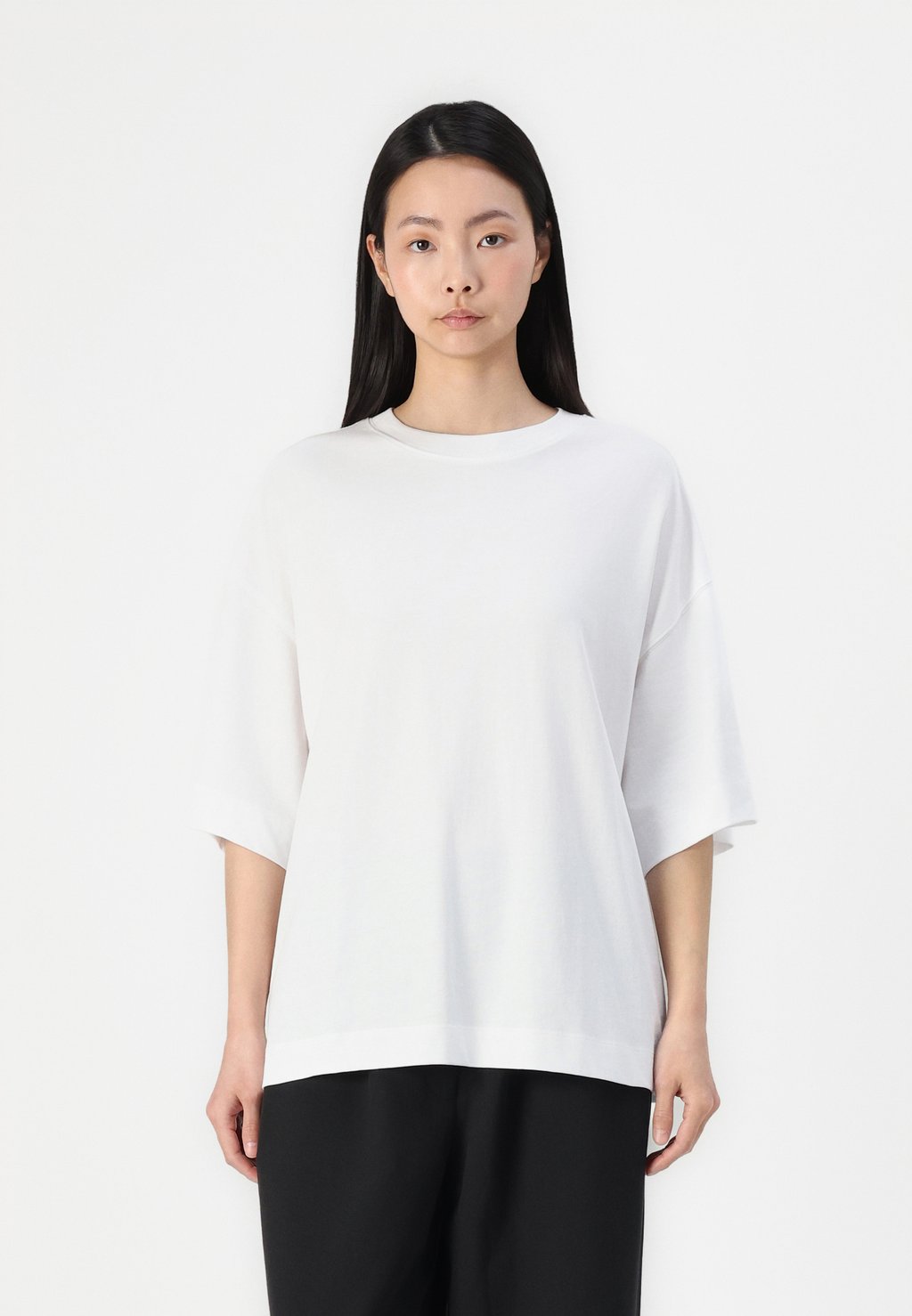 

Базовая футболка SLFCOL OVERSIZED TEE Selected Femme, белый