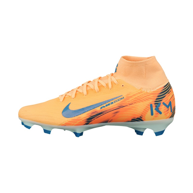 

Кроссовки Mercurial Superfly 10 FG Firm Ground Natural Ground, Firm Ground Soccer Shoes Unisex Nike, оранжевый/синий