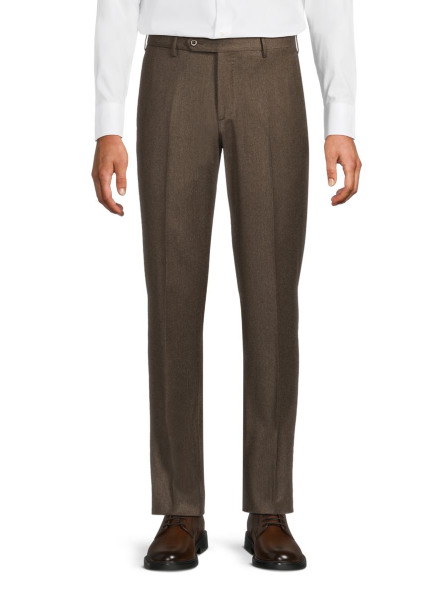 

Брюки Parker Modern Fit из шерстяной смеси Zanella, цвет Medium Brown