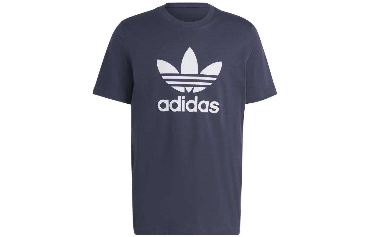 Adidas Originals Футболка мужская Contour Marine Blue — фото 2