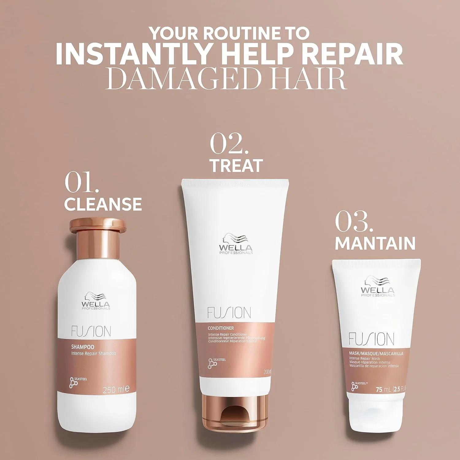 Уход за волосами Wella Professional Fusion для поврежденных волос Wella Professionals — фото 3