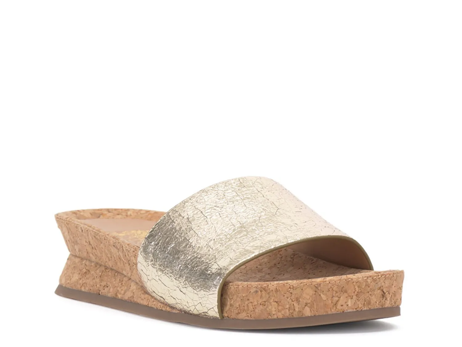 

Сандалии Febba Wedge Sandal Vince Camuto, золотой/металлик