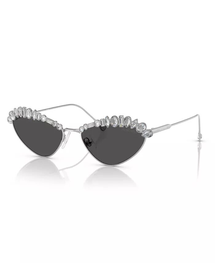 

Женские солнцезащитные очки SK7009 Swarovski, серебро