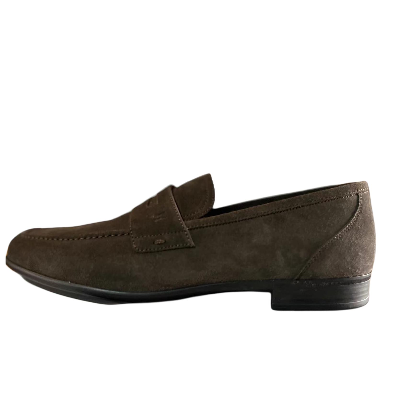 

Лоферы мужские цвета умбры MORESCHI, Umber