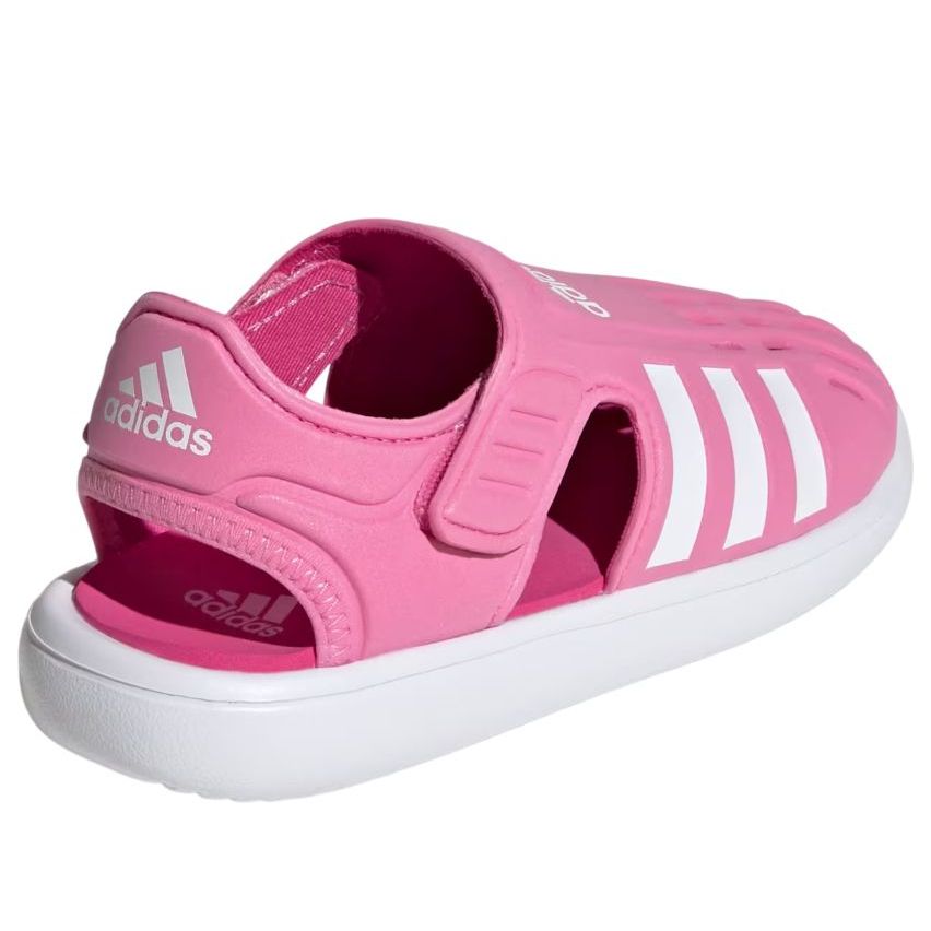 Сандалии (PS) adidas Summer Closed Toe Water Sandals 'Bliss Pink White', розовый — фото 4