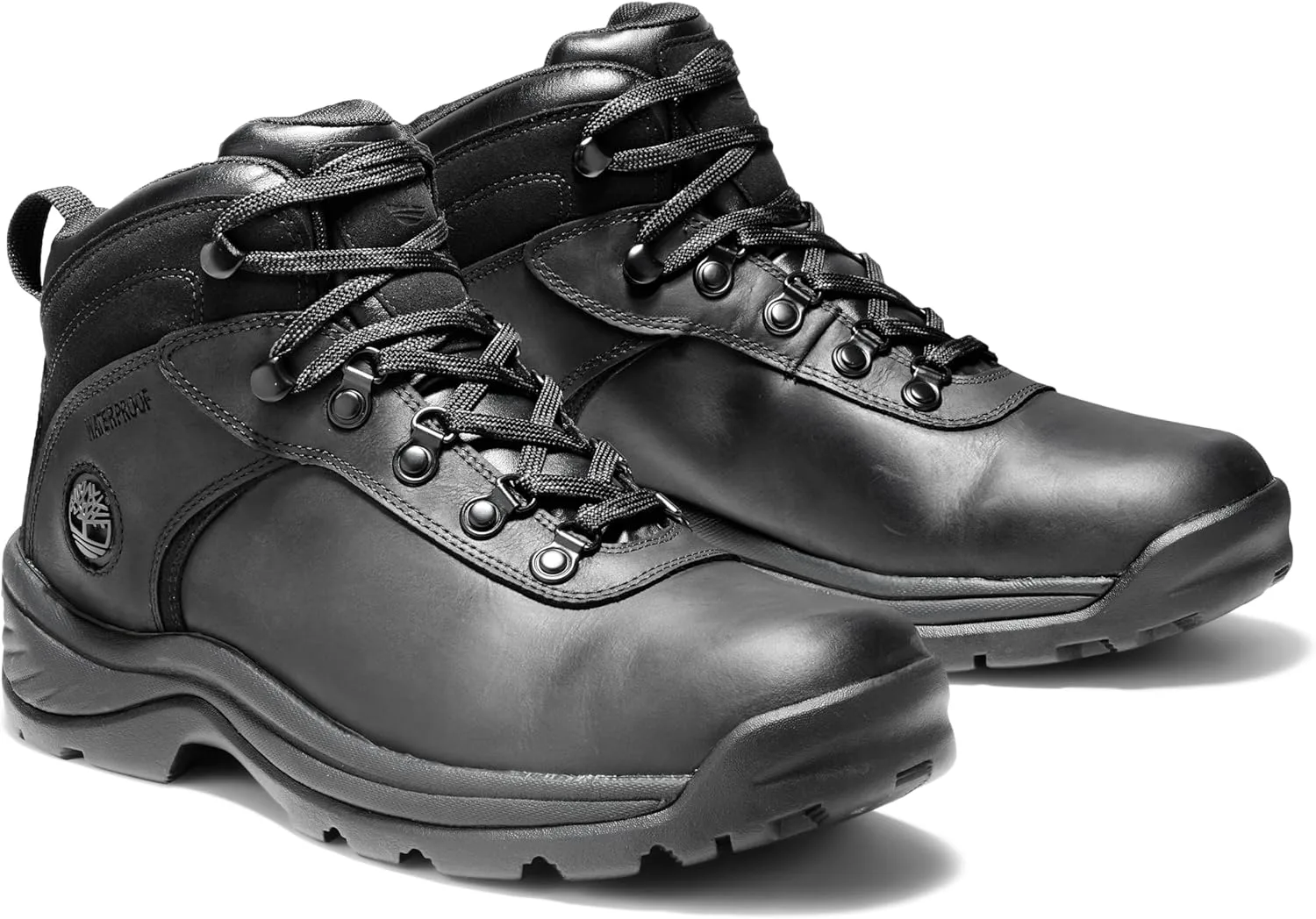 Мужские водонепроницаемые походные ботинки Timberland Flume Mid, черный — фото 4