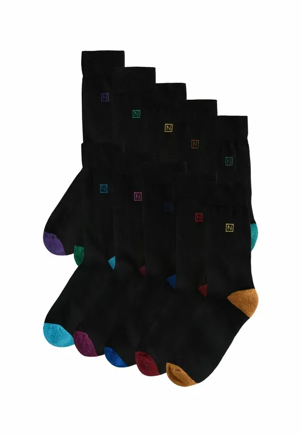 Носки Next, Pack of 10 socks, черный rich heel