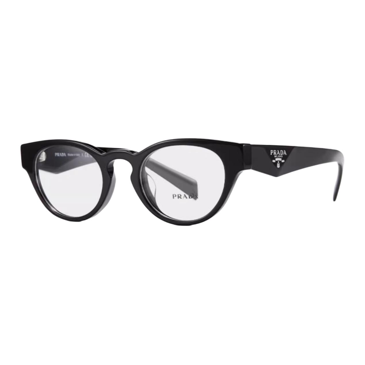 

PRADA Круглая оправа для очков женская разноцветная, Black
