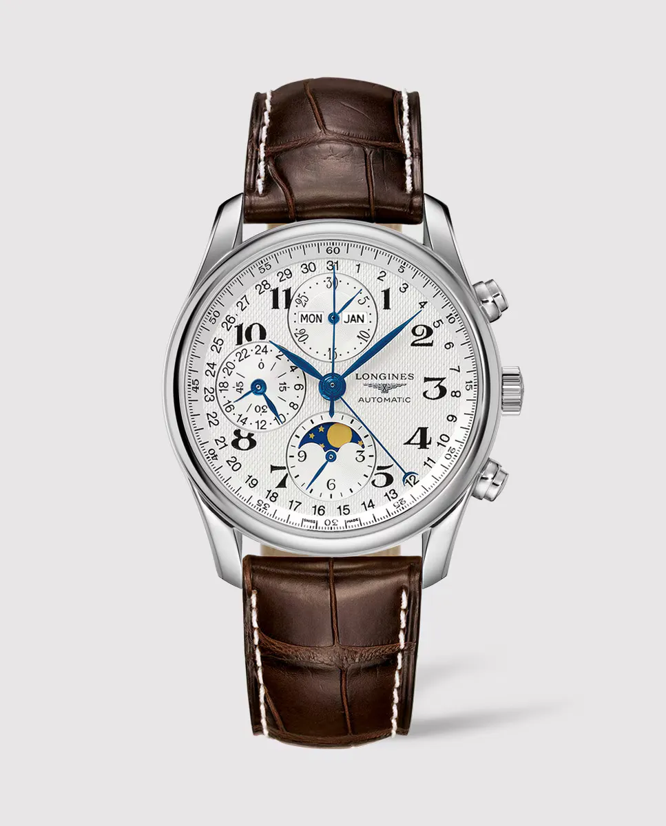 

Longines L26734783 The Longines Master Collection Автоматические коричневые кожаные мужские часы